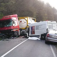 V kombi je z avtom trčil še voznik iz okolice Hrastnika