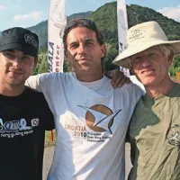 Stebri DPL Posočje - tekmovalca Matjaž  Klemenčič in Alan Sattler ter organizator Ivan Brovč