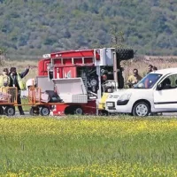 Zaradi nesreče je bilo sečoveljsko letališče nekaj ur zaprto