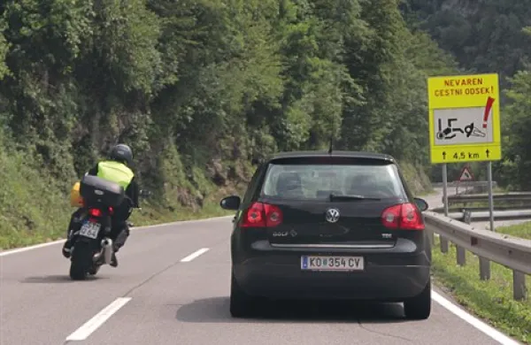 Policisti napovedujejo, da bodo prihodnji teden izvajali  poostren nadzor motoristov