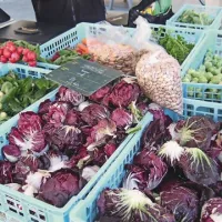 Jedilnik vsebuje veliko sveže zelenjave, ki jo Tina kupuje v marketih in občasno tudi na tržnici