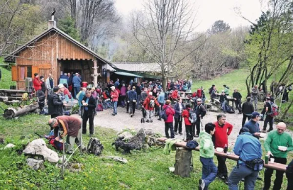 Malo premočeni, a nič manj veseli