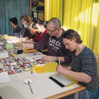 V Izoli so se preizkusili tudi na knjigoveški delavnici 