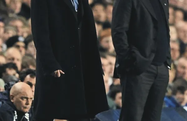 Se bosta pomerila v finalu lige prvakov? Jose Mourinho (levo) in Carlo Ancelotti