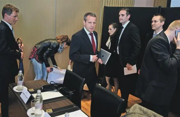 Igor Šoltes je na listo povabil tudi Gregorja Veličkova (prvi z leve)
