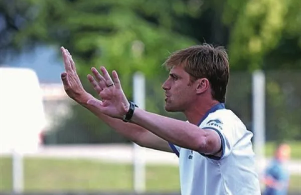 Novogoriški trener Luigi Apolloni