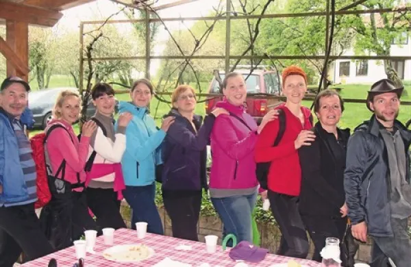 Pohodnikom slabo vreme ni prekrižalo načrtov