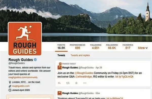 Britanski spletni portal vodičev Rough Guides pa je panoramo Bleda izbral za ozadje twitter profila