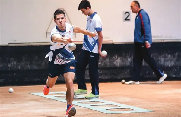Anže Petrič (v ospredju) je bil na gostovanju v Ljubuškem spet pomemben adut Kobjeglavcev
