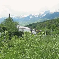  Iz zaraščenega Žaršča se pogled usmerja na zaprto smučišče, brez katerega “elitna” lokacija nad Bovcem ni veliko vredna