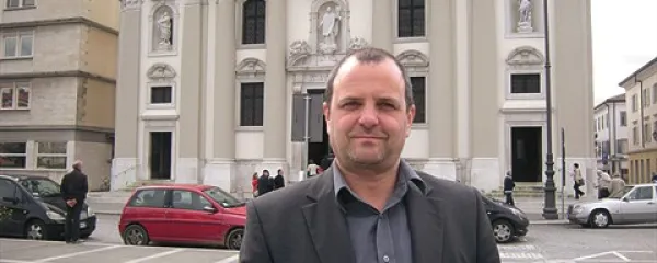 Uroš Brežan,  župan občine Tolmin 