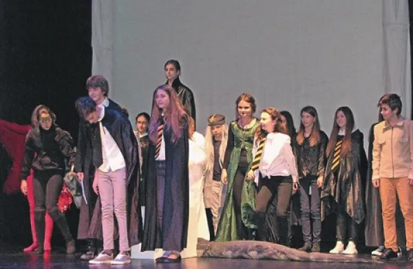 Harry Potter in dvorana skrivnosti v OŠ Danila Lokarja Ajdovščina 