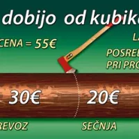 Cene lesa so tako padle, da se prodaja skoraj ne splača