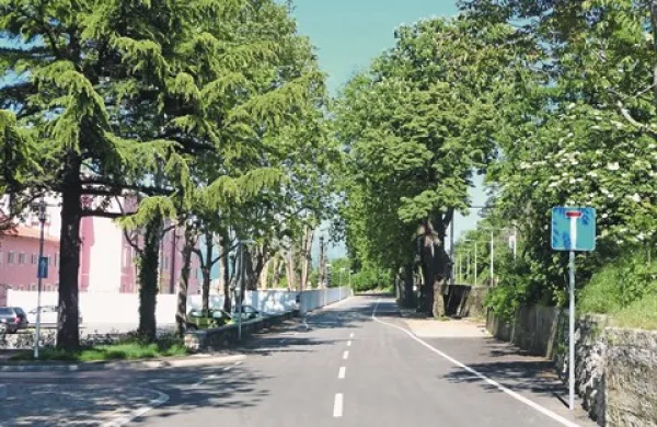 Ob cesti, ki pelje med rezidenco Kraški biser in železniško progo, bo Občina Sežana uredila pet parkirnih mest za avtodome  