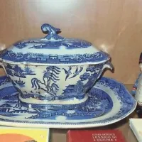 Angleški jušnik, približno iz  leta  1800