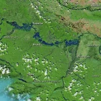 Ameriška vesoljska agencija Nasa je na svoji spletni strani objavila posnetke poplavljenih območij v Srbiji, Bosni in Hercegovini ter na Hrvaškem, ki jih je 19. maja posnel Nasin satelit Aqua