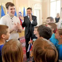 Tudi Goran Dragić prejel jabolko navdiha