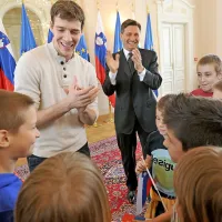 Tudi Goran Dragić prejel jabolko navdiha