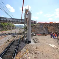 Postaja Divača je veliko gradbišče