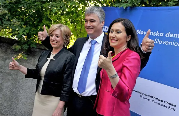 V Evropski parlament so bili z liste SDS izvoljeni Patricija Šulin, Romana Tomc in Milan Zver