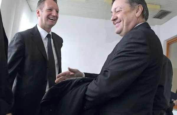 Boris Popovič in Zoran Janković