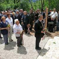 Madžarski vojaki počastili spomin na padle rojake na &Scaron;kabrijelu