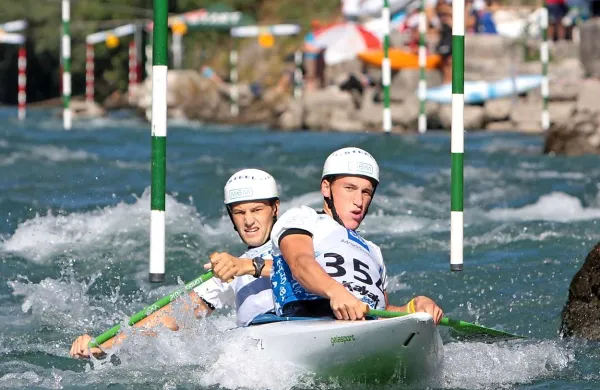 Luka Božič in Sašo Taljat bosta med slovenskimi aduti na Dunaju