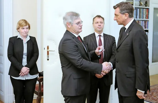 Z leve: Alma Maruška Sedlar, Boris Štefanec in Igor Lamberger