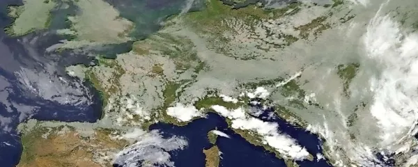 Sinoči se je  iz severne smeri  povečala nestanovitnost