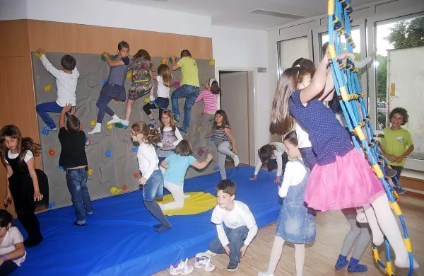 Otroci so se razumljivo najbolj razveselili nove igralnice za prve razrede