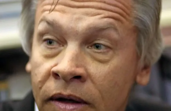 Predsednik ruskega parlamentarnega odbora za mednarodne odnose Aleksej Puškov