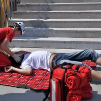 Preverjali so usposobljenost  za nudenje prve pomoči