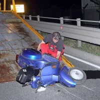 Vožnja z motornim kolesom je bila v soboto in nedeljo usodna za dva domačina