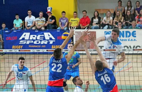 Dolenjec Danijel Koncilija (11), ki se je izpilil v Prvačini in v Kanalu, bo pomemben člen reprezentance