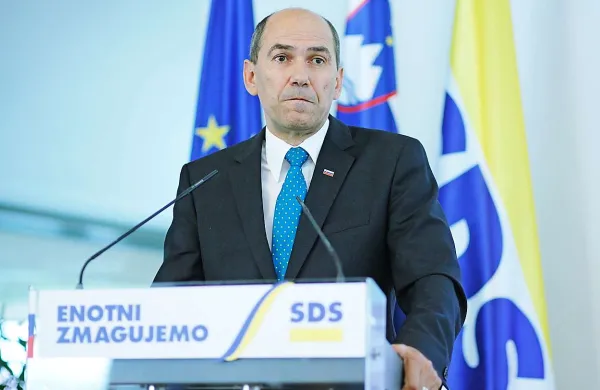 Prvak SDS Janez Janša