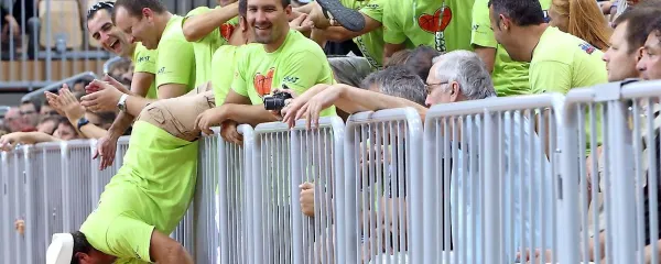 Smo le navijači na betonskih tribunah
