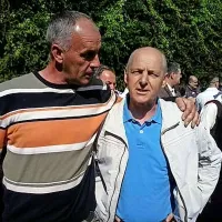 Darjan Marinič  iz Goriških Brd z Ivanom  Črnkovičem