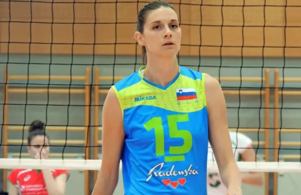Marina Cvetanovič, kapetanka Slovenije