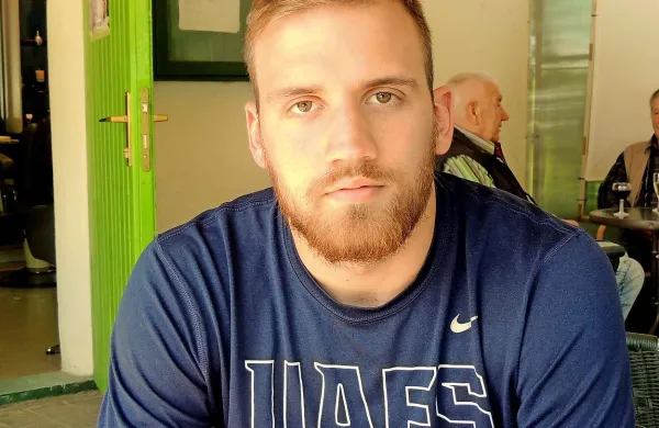 Miha Glavaš, kapetan univerzitetnega moštva UAFS
