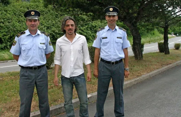 Igor Gjerkeš, Tomaž Klepač in Robert Vehovec (z leve proti desni)