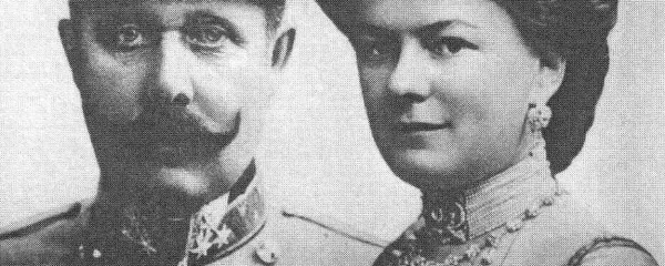 Ustreljena: Franz Ferdinand in njegova žena Sofija 