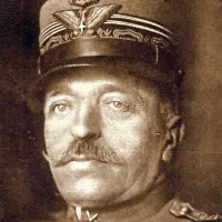 Luigi Cadorna (levo) in Svetozar Borojević, italijanski in avstro-ogrski poveljnik, po Hastingsovem mnenju nič kaj spretni vojskovodji  
