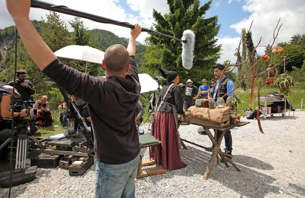Prizore za prvo slovensko akcijsko grozljivko so snemali tudi v Posočju  