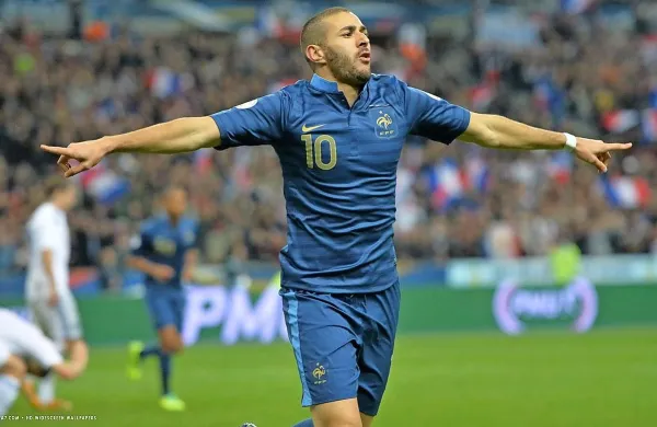 Francoski zvezdnik Karim Benzema