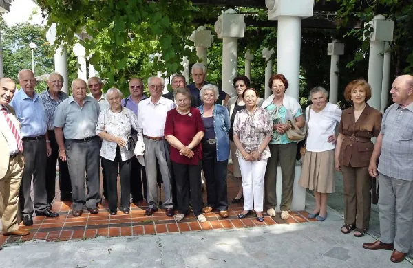 Maturanti novogoriške gimnazije so obeležili 60. obletnico mature