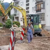 V Kosovelovi so vkopali nov vodovod in kanalizacijo