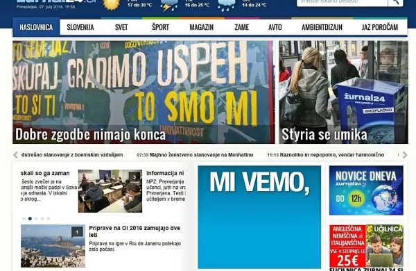 Vrača se spletni Žurnal