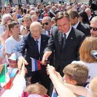 Pahor in Napolitano: Nujno je ohranjati mir