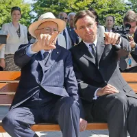 Predsednika sta posedela na klopi miru