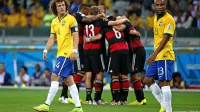 Brazilci kar niso mogli verjeti, kaj se jim dogaja na tekmi z 
Nemčijo